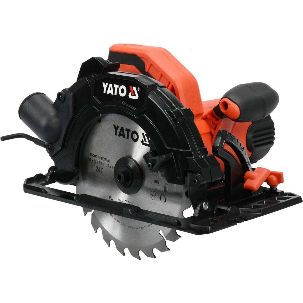 Yato, Handkreissäge, circular saw 185mm 1500W