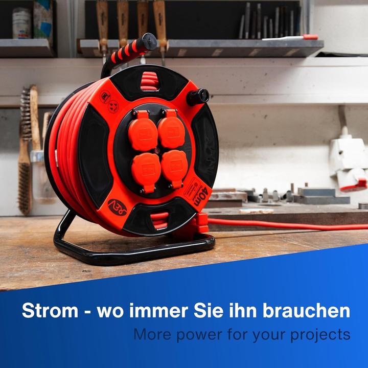 Actual product image REV Cable drum (40 m, 1.50 mm²)