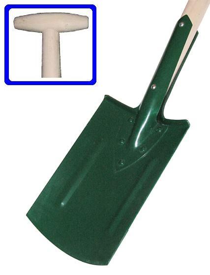 Kard POKM Toolsmarket GmbH Spaten Gärtnerspaten Gartenspaten Spitzspaten T Griff Geharteter Stahl K 168