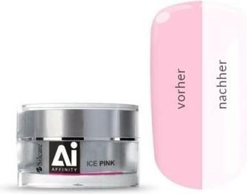 Silcare Gel Affinity Medium-Knelt Uniphase Gel Aan De Klauw IJs Roze 15G (IJsroze, Gel effect nagellak)