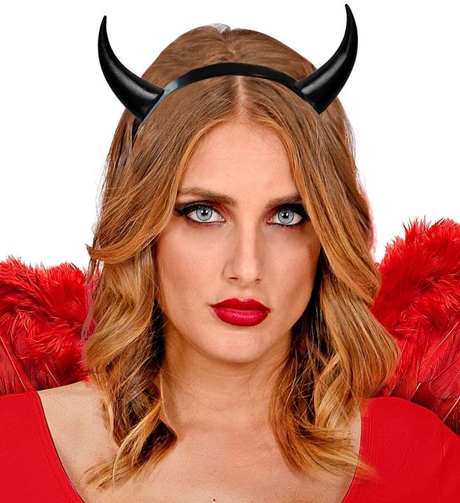 Immagine prodotto Magni Cerchietto nero con corna da diavolo (Taglia unica)