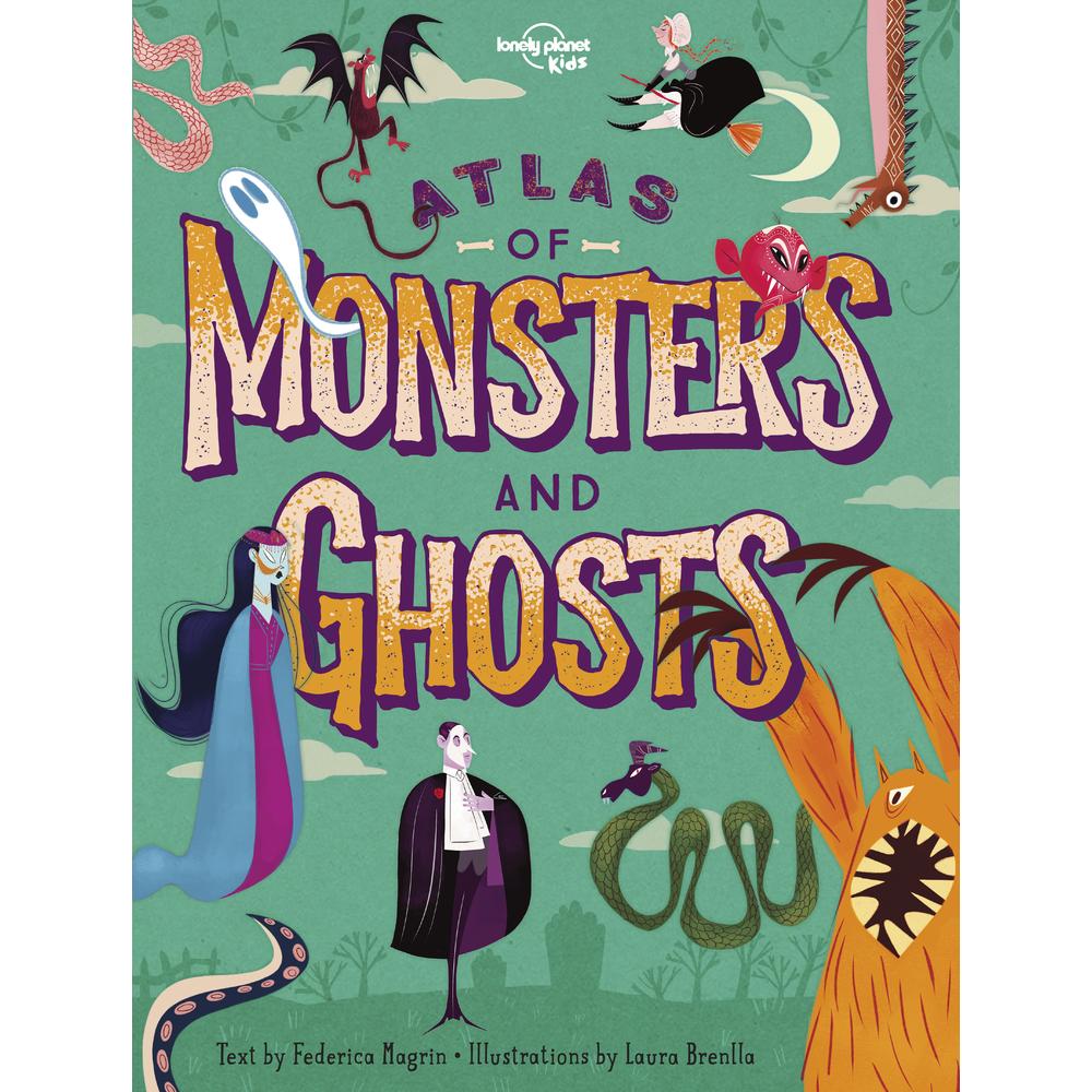 Atlas of Monsters and Ghosts, Kinderbücher von Lonely Planet Kids, Federica Magrin