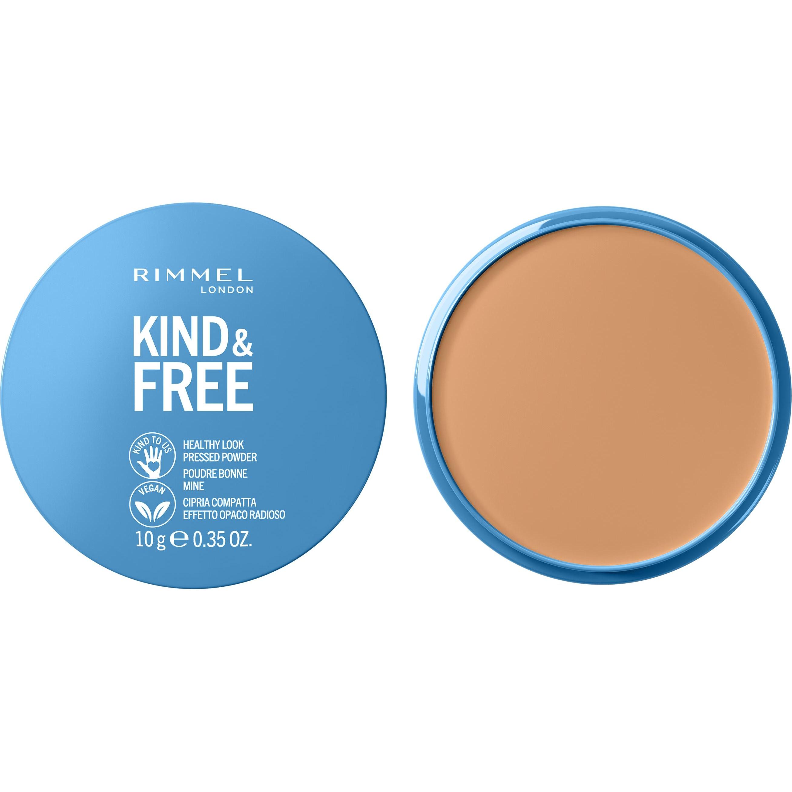 Rimmel London Beige Cipria, Rimmel - Cipria Pressata Dall'aspetto Sano E Libero 10 G - (030 Medio)