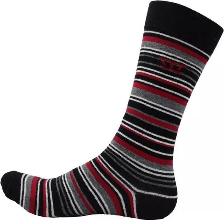 Immagine prodotto DUKE Calzini da uomo Roxton D555 a righe in cotone Kingsize (confezione da 3) (confezione da 3, 49 - 52)