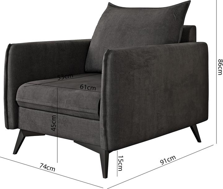 Immagine prodotto Ropez Juli Bis (3 posti, Set di tappezzerie, 2 posti, 1 posto)