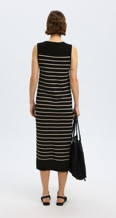 Produktbild Selected Leinenmix Maxikleid (M)