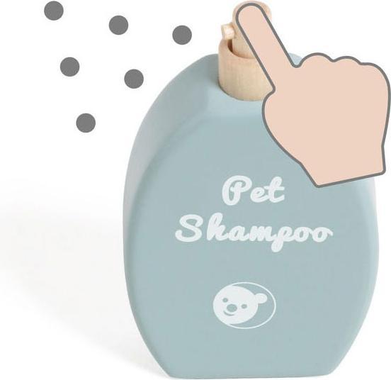 Immagine prodotto Classic World Set di giochi in legno per la cura degli animali in borsa, 16 pezzi