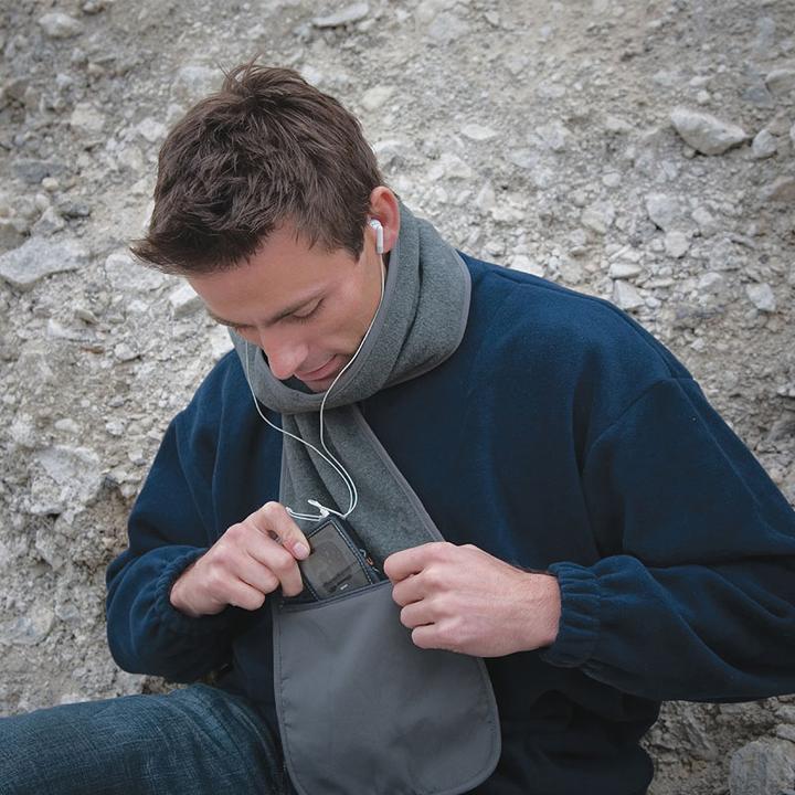 Immagine prodotto Regatta Active Antipilling Fleece Scarf Sciarpa invernale con tasca con zip