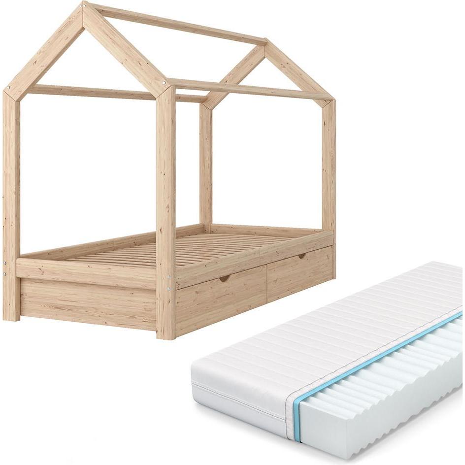 VitaliSpa, Kinderbett, Hausbett Wiki (90 x 200 cm)