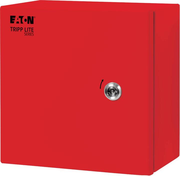 Actual product image Eaton TRIPPLITE SmartRack Outdoor Ind. encl. w Lock - NEMA 4 Surface Mount 25.4cm 10inch x 25.4cm 10 (5.71 RU, 10 inch rack)