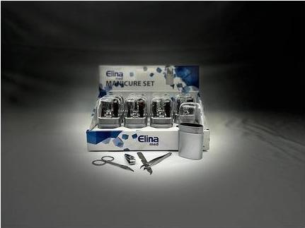 Immagine prodotto Elina Set manicure 4 pezzi in valigetta 13cm i. Displ.