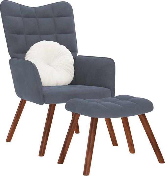 Immagine prodotto vidaXL Relaxsessel mit Hocker