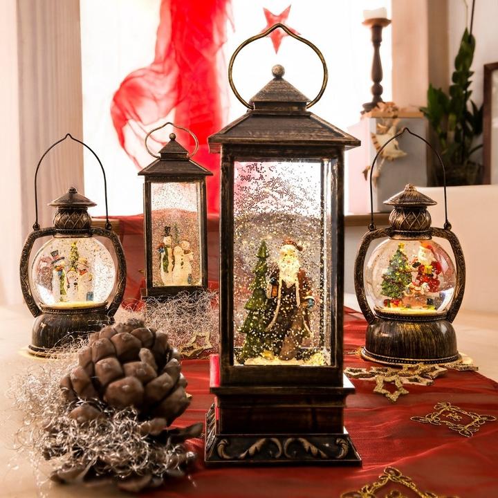 Produktbild Konstsmide LED Kugellaterne Weihnachtsman (1 x)