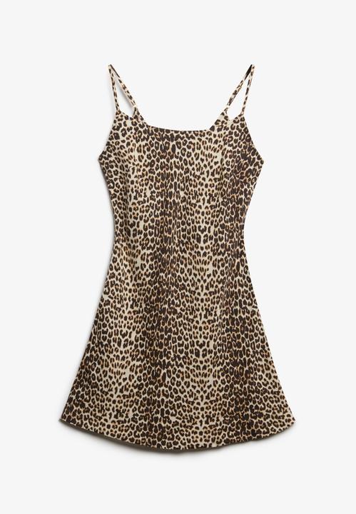 Produktbild Superdry Schräg geschnittenes Mini-Trägerkleid (10XL)