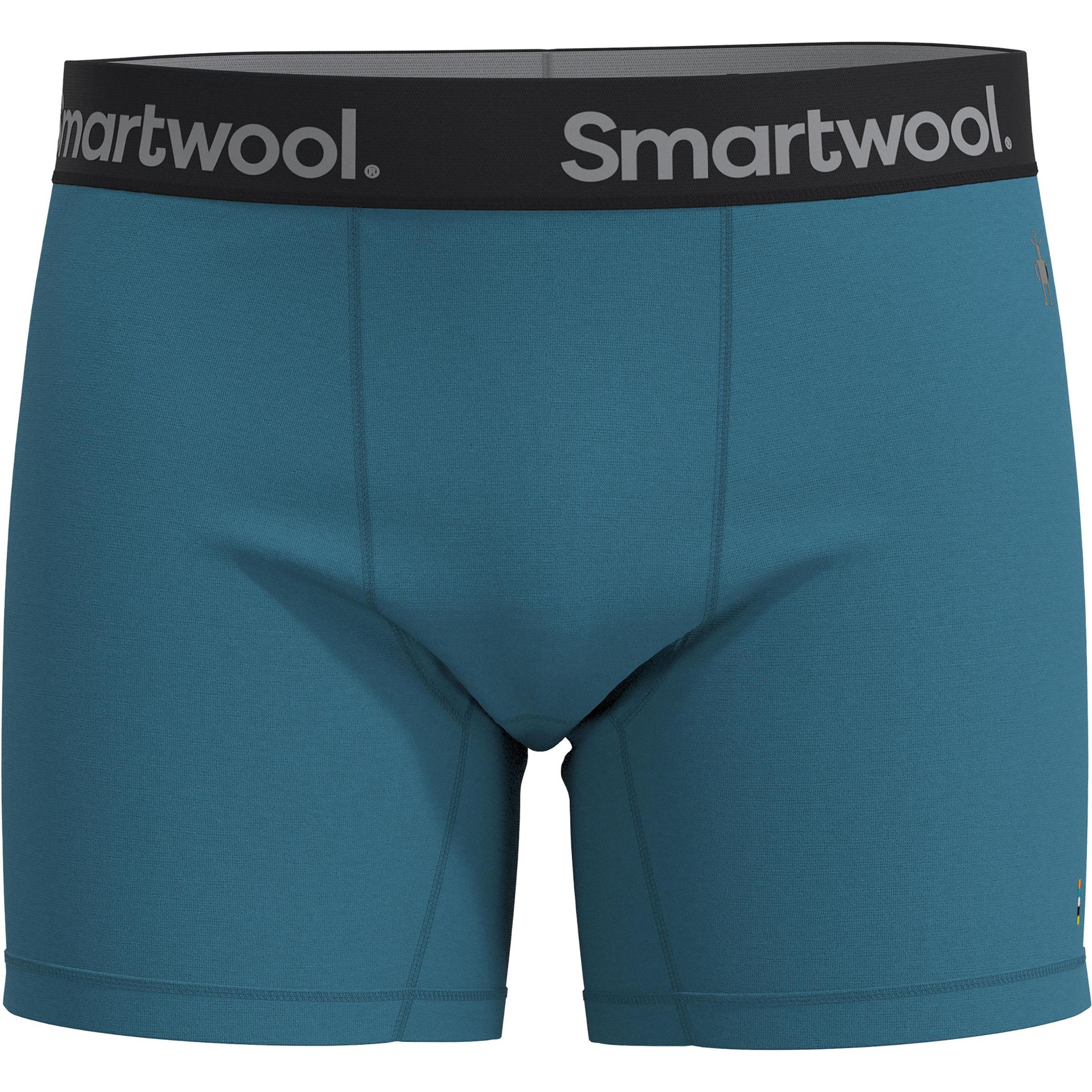 Thumbnail - Smartwool, Herren, Funktionsunterhose, Ms Boxer Brief (S), Blau, S