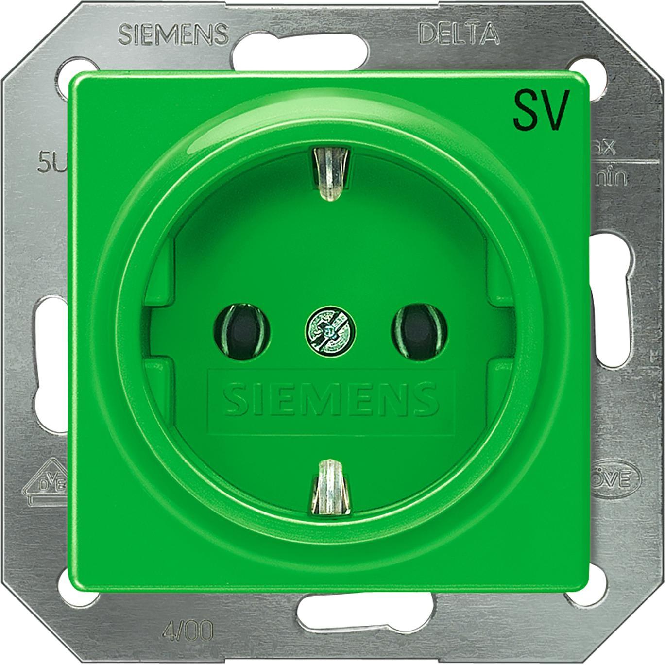 Siemens, Steckdose, Steckdose 1f gn glz DELTAi-system UP 5UB1910