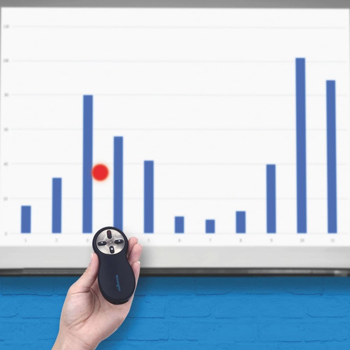 Actual product image Kensington Wireless presenter with red laser