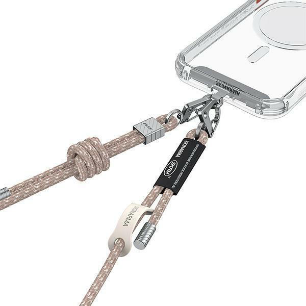 Actual product image Skinarma Dyno Universal phone lanyard birch
