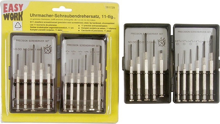 Immagine prodotto Easy Work Set di cacciaviti da orologiaio