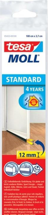 tesa Flexible door sealing rail (0.34 kg, Brown)