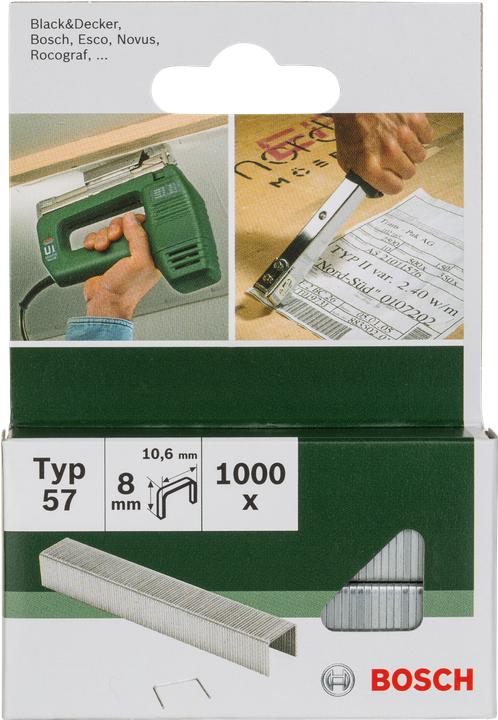 Immagine prodotto Bosch Zubehör Tipo di morsetto 57 1000 pezzi accesso