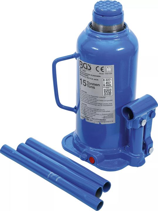 Actual product image BGS Hydraulic Bottle Jack 15 t