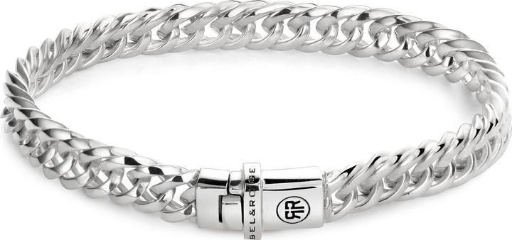 Immagine prodotto Rebel & Rose Bracciale da uomo Hades RR-BR027-S-M (17.50 cm, Argento 925)
