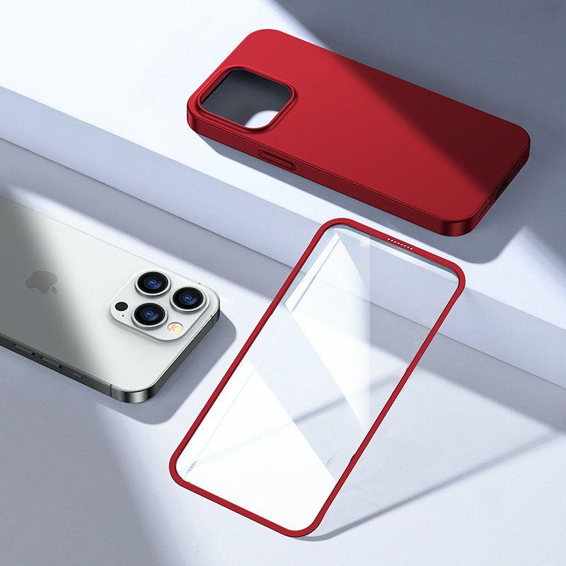 Thumbnail - Joyroom 360 Full Case front and back cover for iPhone 13 Pro Max + tempered glass screen protector r (Apple iPhone 13 Pr...
