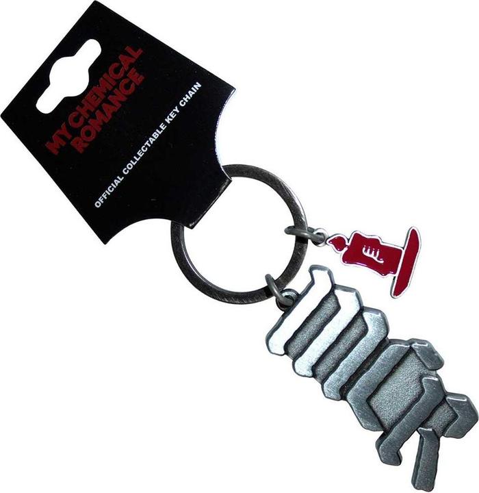 Actual product image My Chemical Romance MCR Candle Logo Keyring