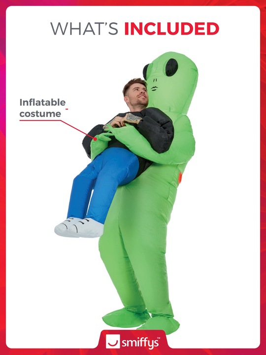 Produktbild Smiffys Alienentführung (One Size)