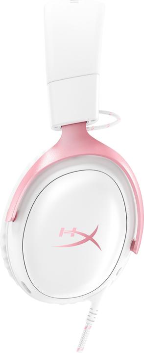 Produktbild HyperX Cloud III – Gaming-Headset (Weiss/Rosa) (Kabelgebunden)