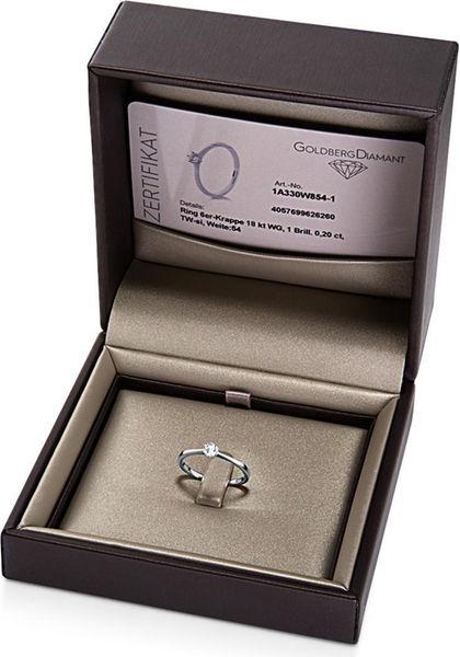 Image du produit Goldberg Diamant Solitaire 6-grip frame (50, Or 750/18 K)