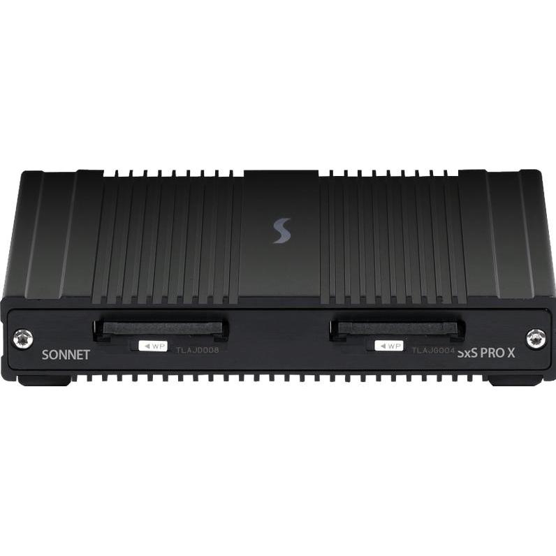 Thumbnail - Sonnet SF3 Series - SxS PRO X Card Reader - Thunderbolt 3 *New (USB), Speicherkartenlesegerät, Schwarz