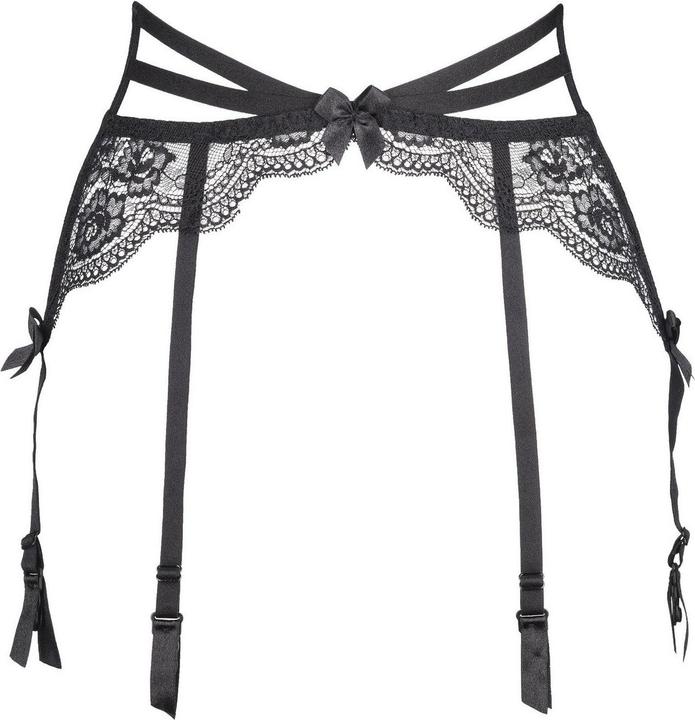 Axami V-8692PS Plus Size garter belt black 2XL
