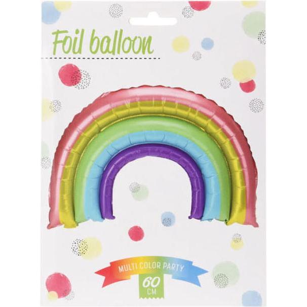 Thumbnail - Folienballon Regenbogen, 60cm