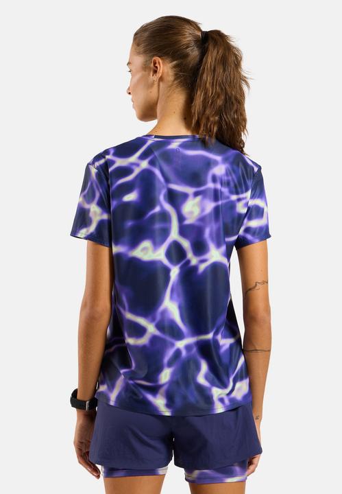 Produktbild Odlo Zeroweight Chill Tec Print T Shirt Crew Neck (L)
