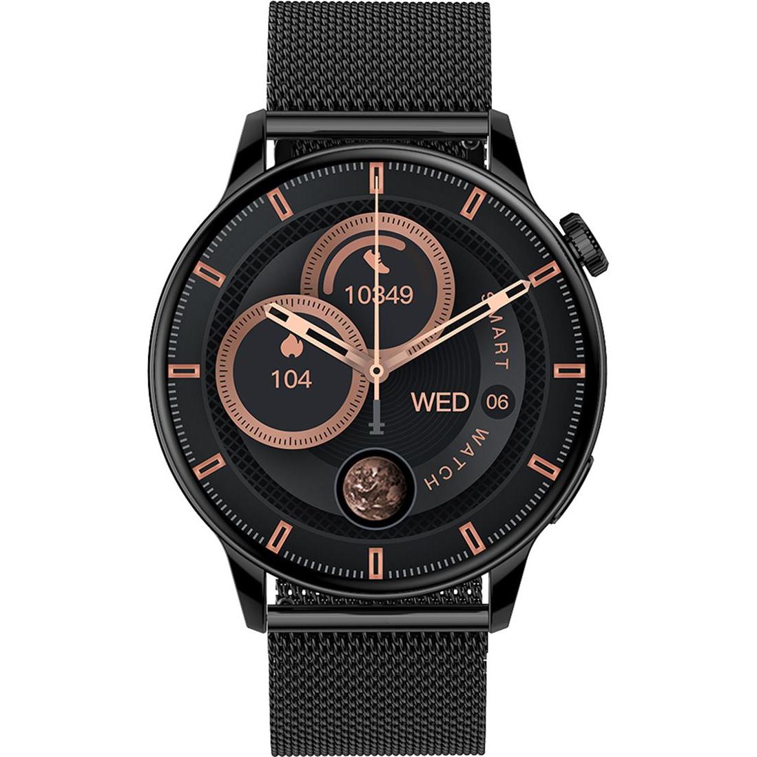 Thumbnail - Maxcom Passend für FW58 Vanad Pro Schwarz (46 mm), Smartwatch
