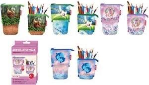 Immagine prodotto Roth Schlampermäppchen T-Rex Welt grün/braun