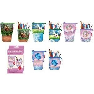 Roth, Astuccio, Schlampermäppchen T-Rex Welt grün/braun