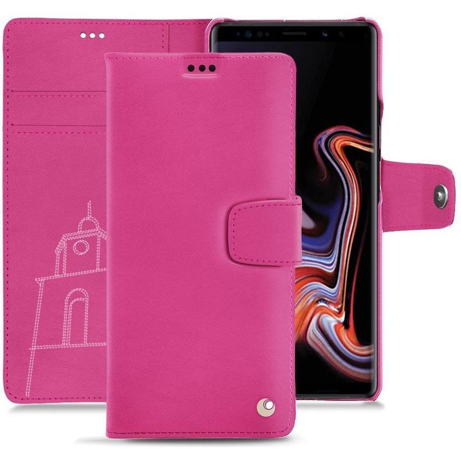 Thumbnail - Noreve Lederschutzhülle Wallet (Samsung Galaxy Note 9), Smartphone Hülle, Rosa