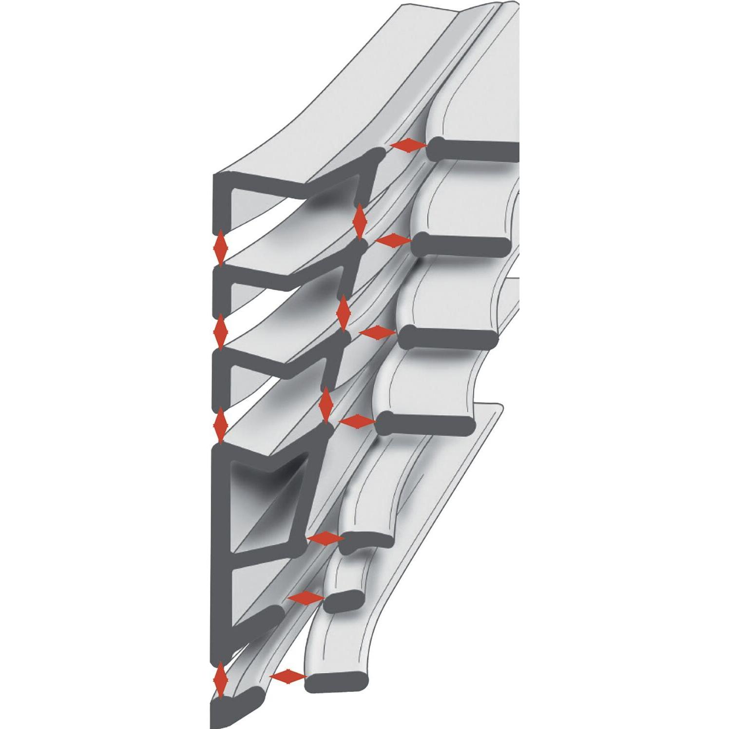 Thumbnail - Ellen, Hammer, Renov.-dicht.6308 AC L.6,5m TPE blk weiss