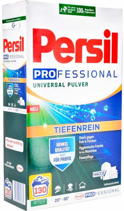 Actual product image Persil Pulverwaschmittel Universal Professional 130 WG, 7.8 kg (130 Washing cycles, Washing powder)