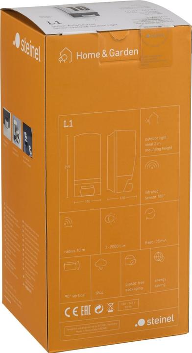 Produktbild Steinel Sensorlampe L 1, schwarz (10 m)