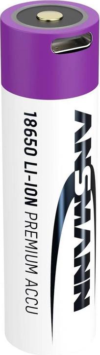 Actual product image Ansmann Li-Ion battery 18650 (1 pcs., 18650, 3400 mAh)