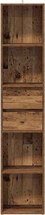 Immagine prodotto vidaXL Bücherregal Altholz-Optik 36x30x171 cm Holzwerkstoff Bücherschrank (36 x 30 x 171 cm)