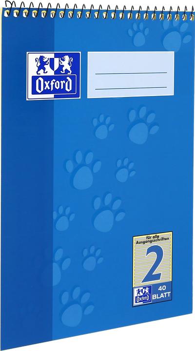 Actual product image Oxford School block (A5, Lined)