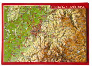 Image du produit Fribourg et environs,Carte postale en relief