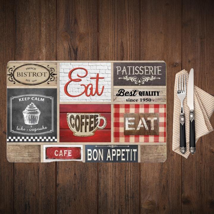 Immagine prodotto Casativo Tovaglietta in polipropilene, Coffee shop, 44 x 28,5 cm (44 x 28.50 cm)