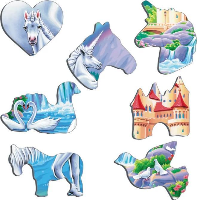 Actual product image Larsen Unicorn (32 pieces)