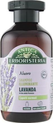 Antica Erboristeria Lavendel Illuminating Shampoo für normales Haar 250ml 8.4 Fl Oz - Italienischer Import (250 ml, Flüssiges Shampoo)